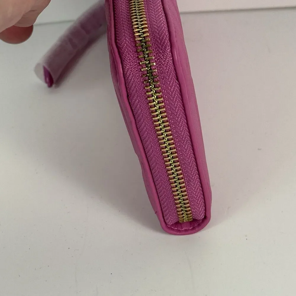 Versace Jeans Couture wallet HOT PINK NWOT - Picture 3 of 14